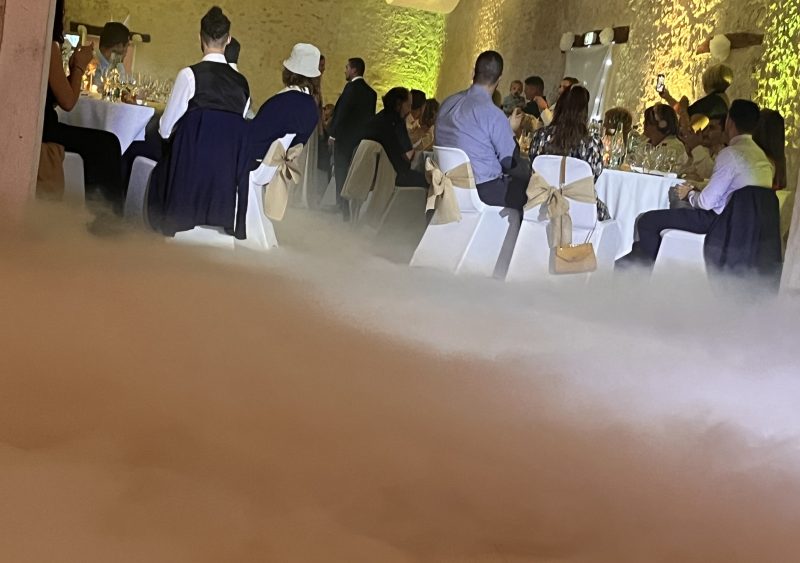Fumée lourde pour mariage Orléans